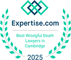 Expertise recognitions as Best Wrongful Death Lawyer Cambridge 2025