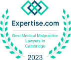 Expertise recognitions as Best Med Mal Lawyer Cambridge 2023
